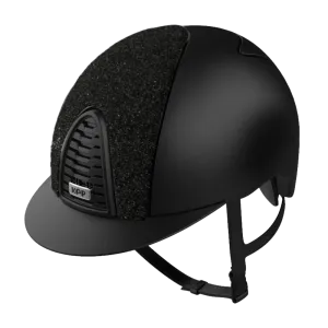 Riding Helmet Cromo 2.0 Textile with Glitter Front by KEP