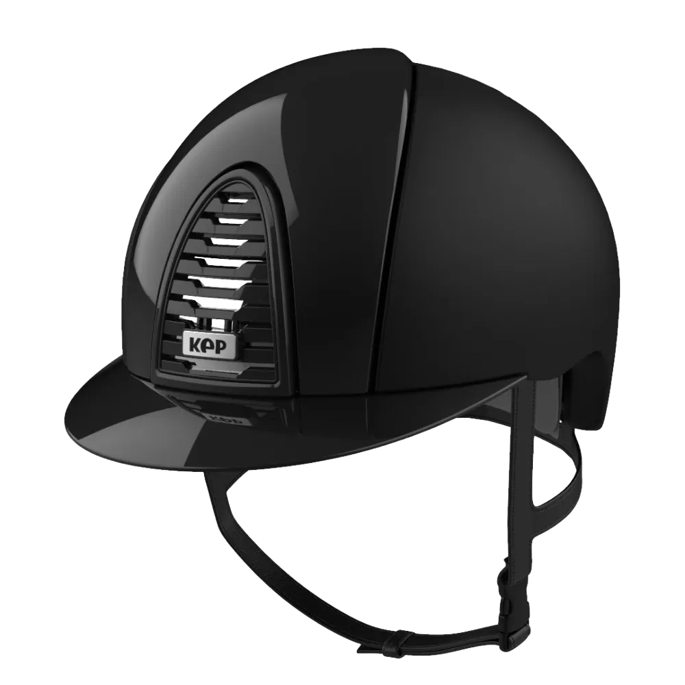 Riding Helmet Cromo 2.0 Textile with Polish Front & Rear by KEP