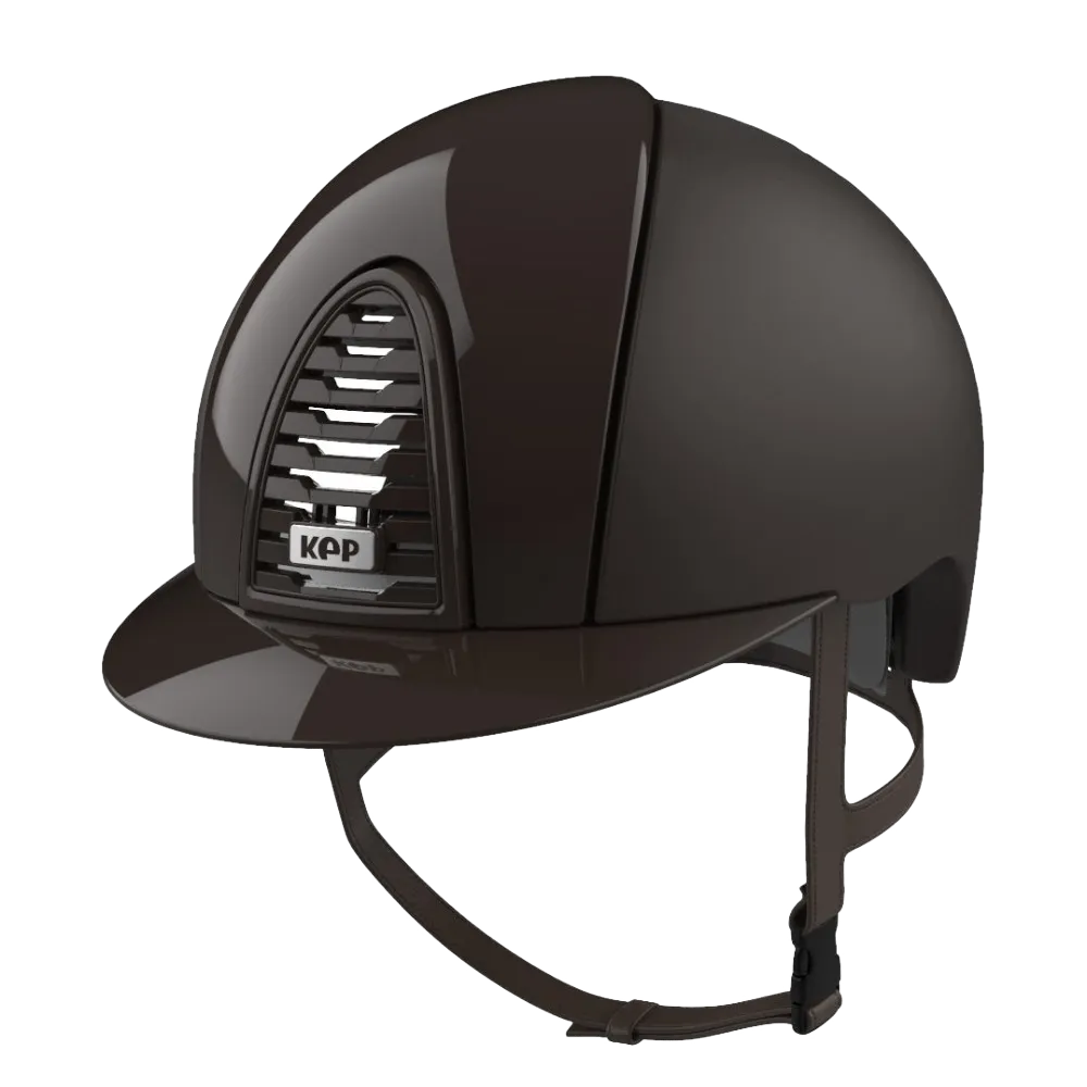 Riding Helmet Cromo 2.0 Textile with Polish Front & Rear by KEP