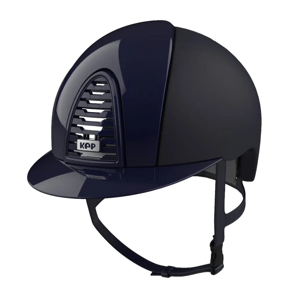 Riding Helmet Cromo 2.0 Textile with Polish Front & Rear by KEP
