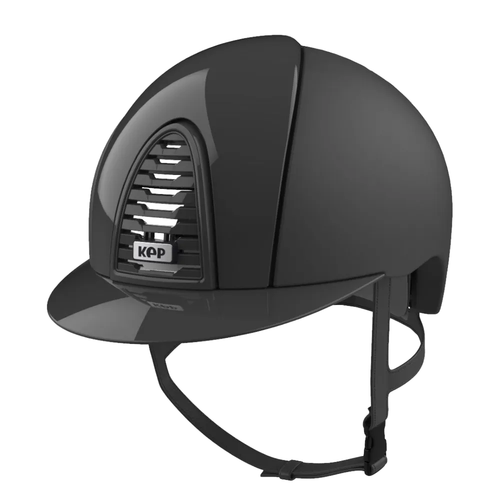 Riding Helmet Cromo 2.0 Textile with Polish Front & Rear by KEP
