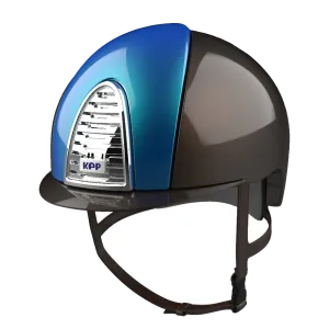 Riding Helmet Cromo 2.0 XC Polish Brown & Kingfisher by KEP