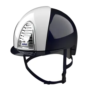 Riding Helmet Cromo 2.0 XC Polish Dark Blue & White by KEP