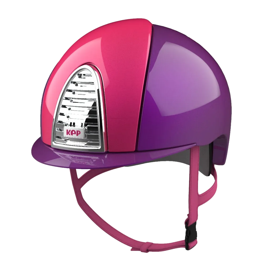 Riding Helmet Cromo 2.0 XC Polish Purple & Cerise by KEP