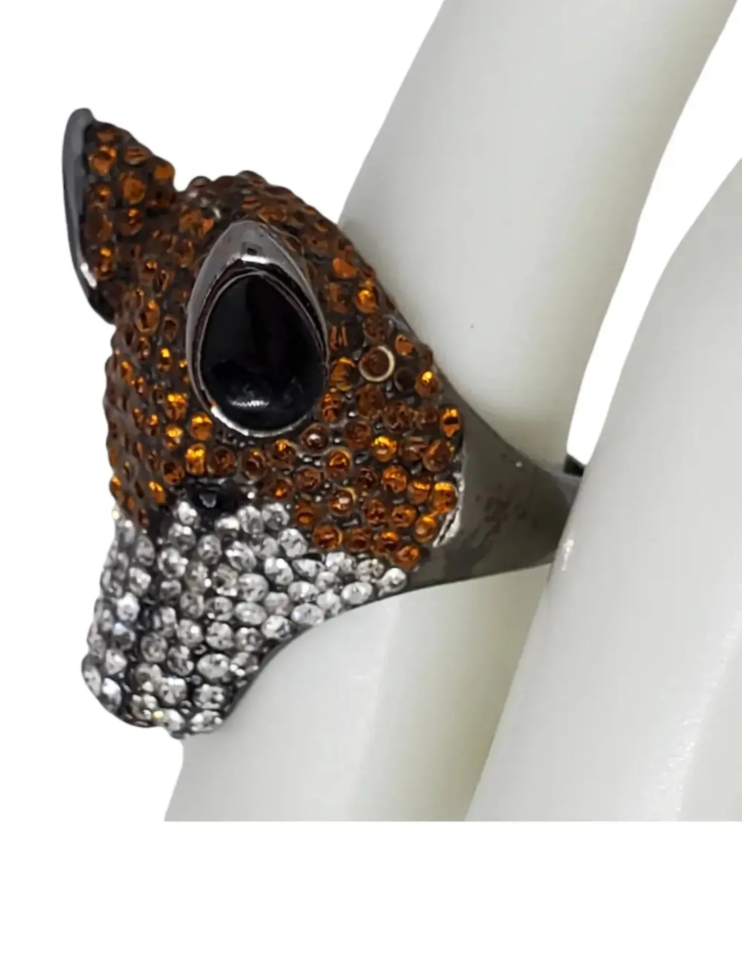 Ring Fox Mask Form Fashion Ring
