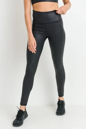 RISE & SHINE foil leggings