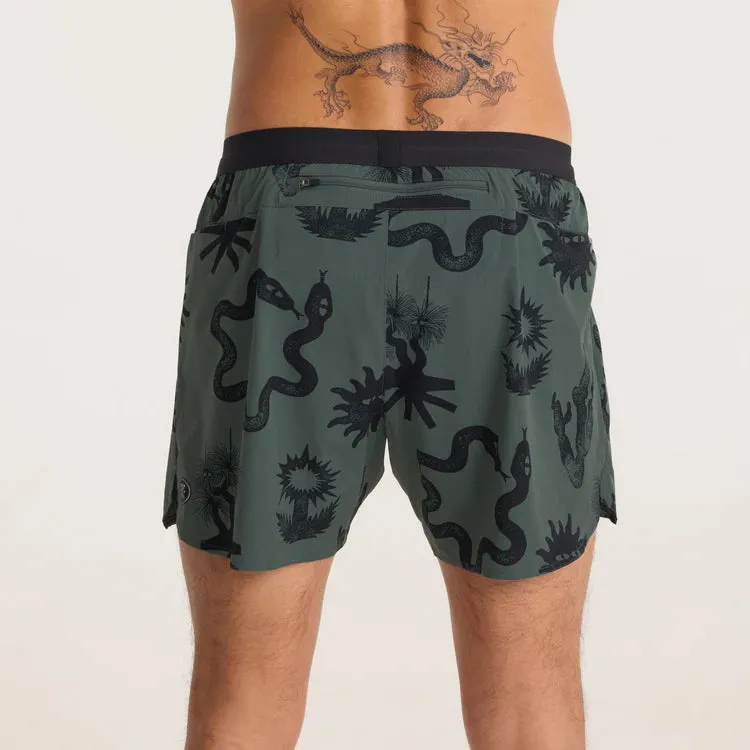 Roark Alta 5" Short - Forest
