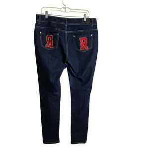 Rocawear Vintage 1990s Dark Wash Big R Jeans Size 14