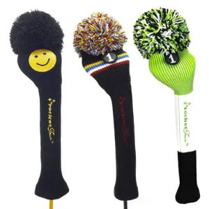 RocketTour Limited Edition Headcover Driver Black/Yellow/Smile