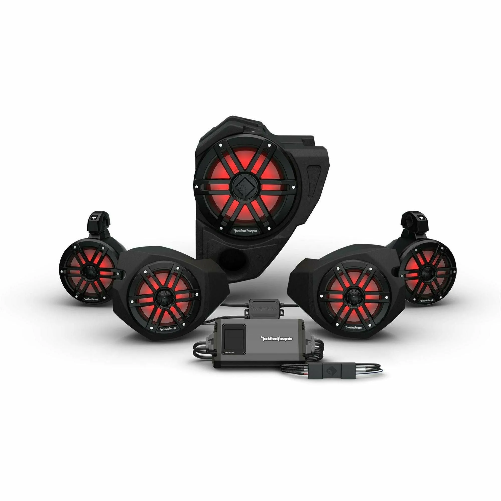 Rockford Fosgate Polaris RZR Ride Command Stage 4 Audio Kit
