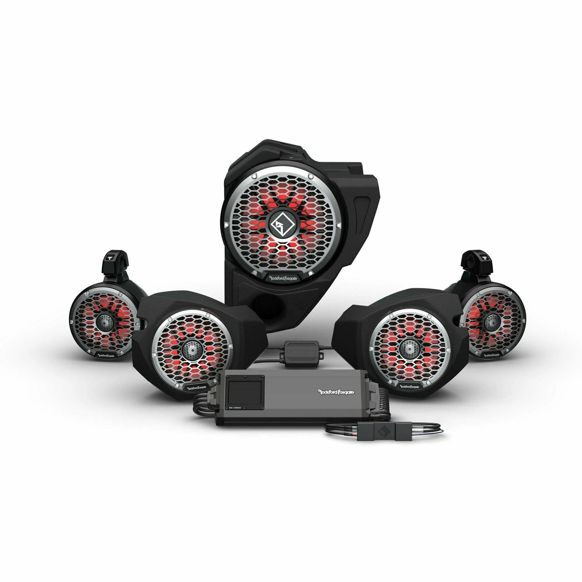 Rockford Fosgate Polaris RZR Ride Command Stage 5 Audio Kit