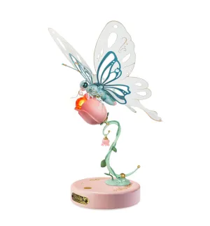 ROKR 3D Puzzle, Mechanic Organism - Butterfly (Pink)
