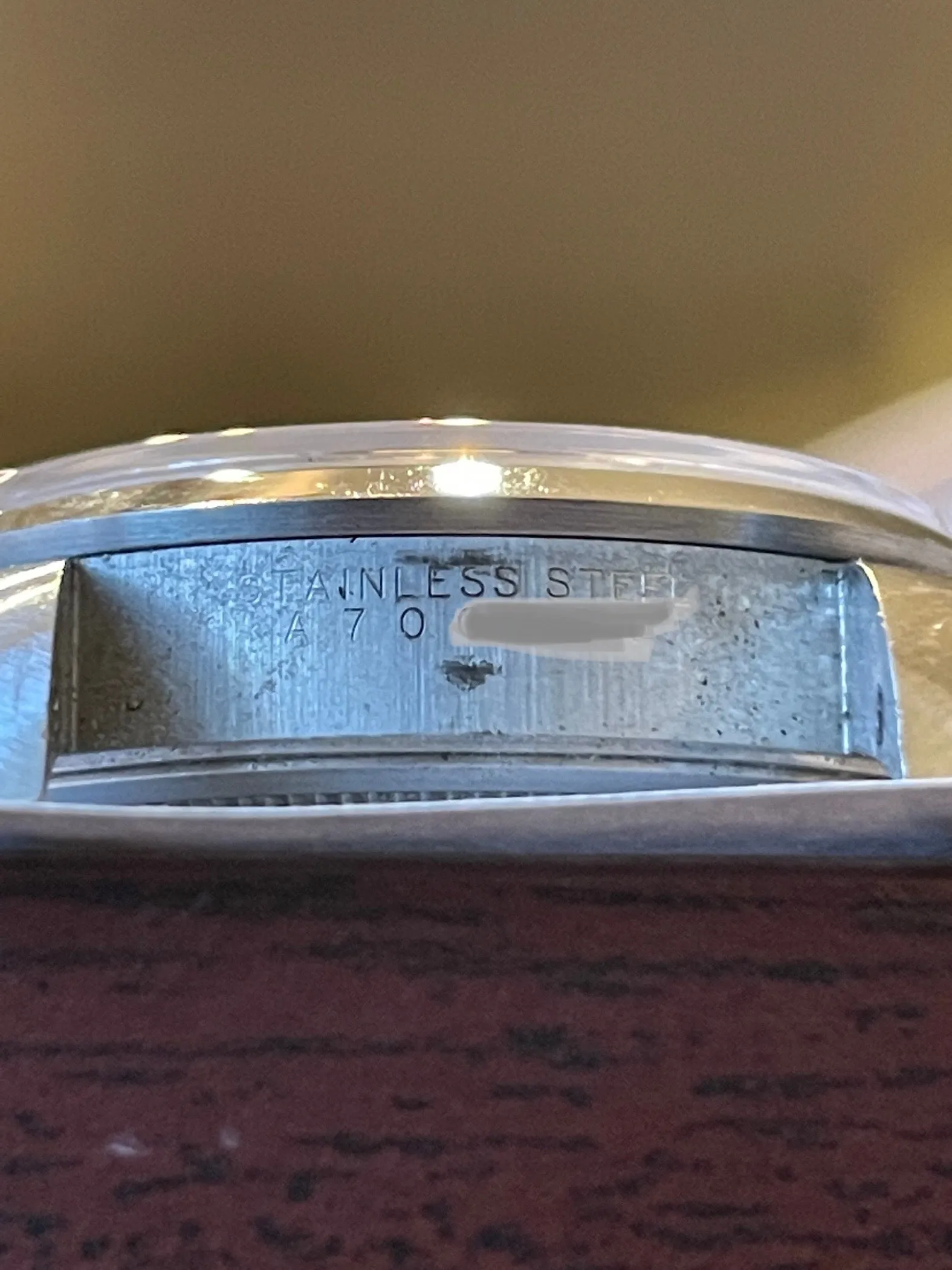 Rolex Air King - 14000 - Salmon w/ Original Papers.