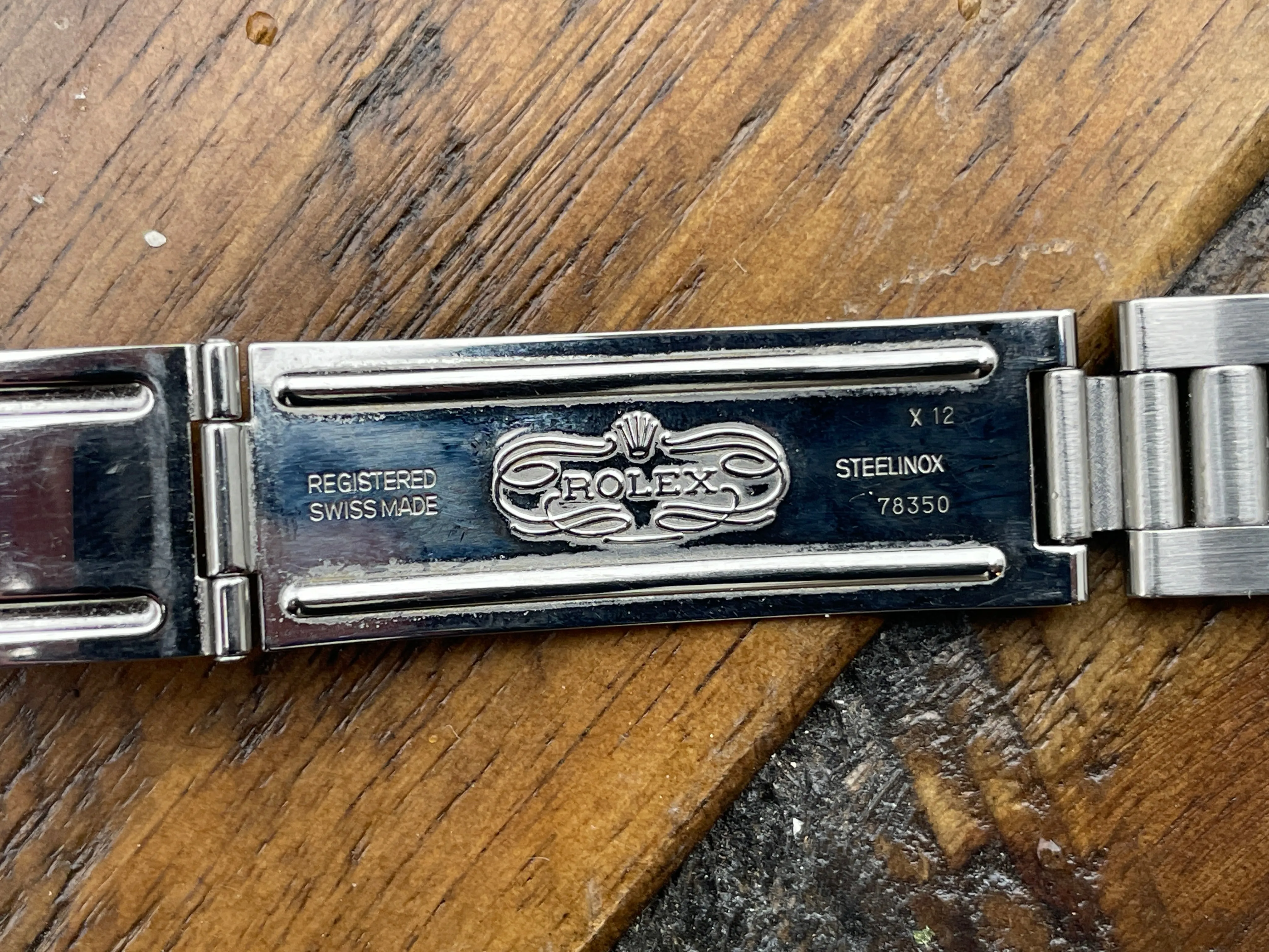 Rolex Air King - 14000 - Salmon w/ Original Papers.