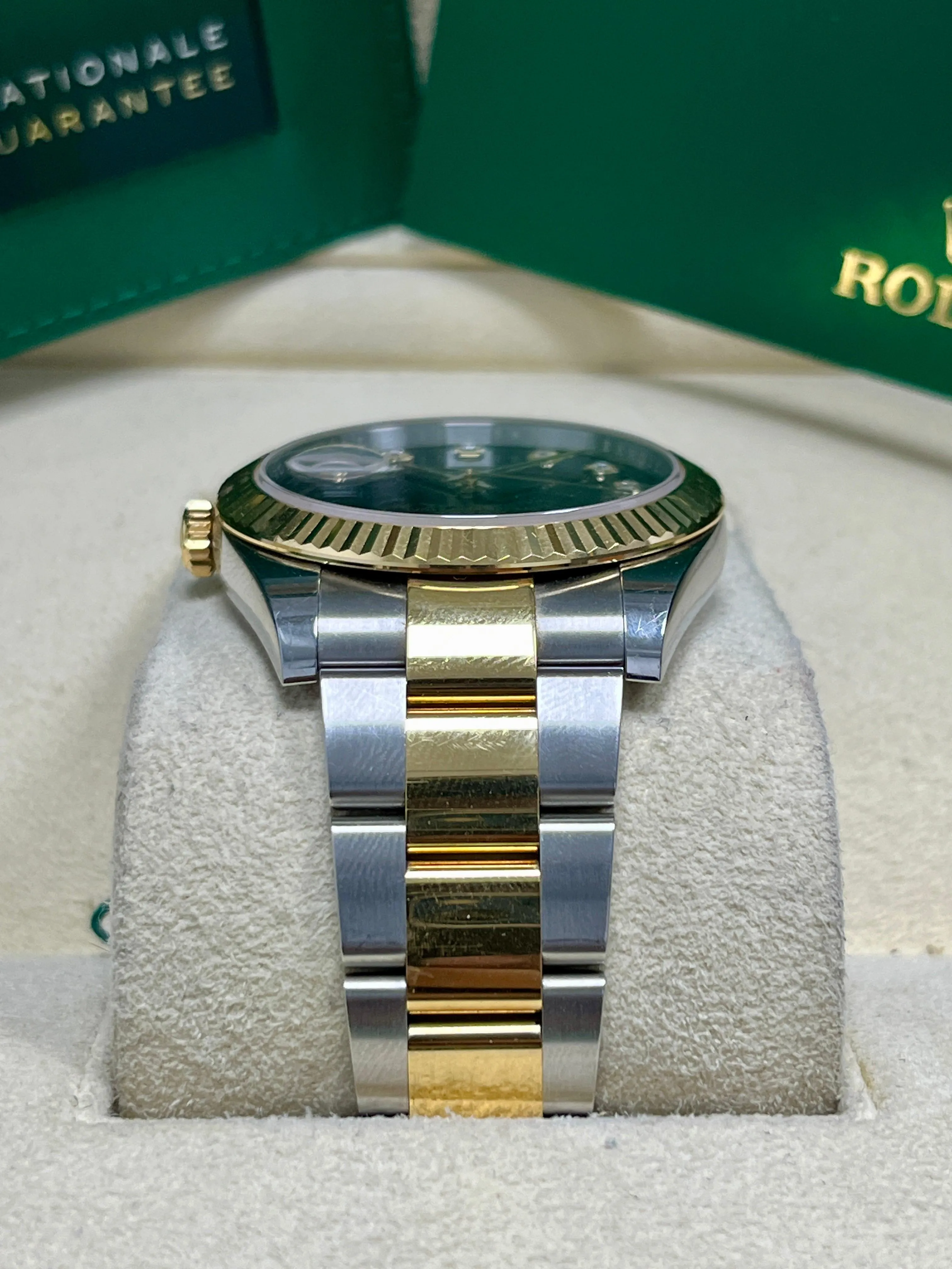 Rolex DateJust 126333g Black Dial With Diamond Hour Marker 2022