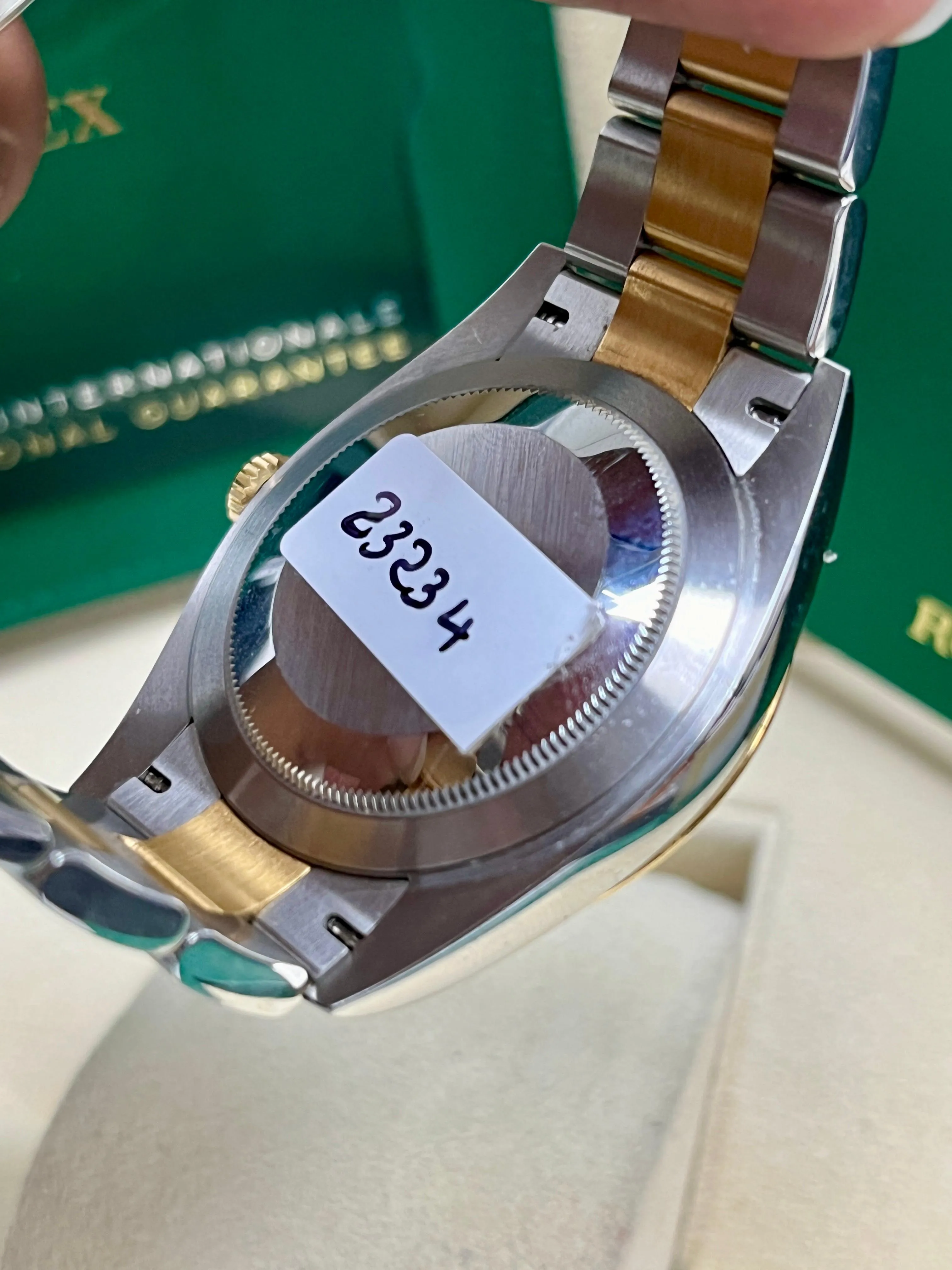 Rolex DateJust 126333g Black Dial With Diamond Hour Marker 2022