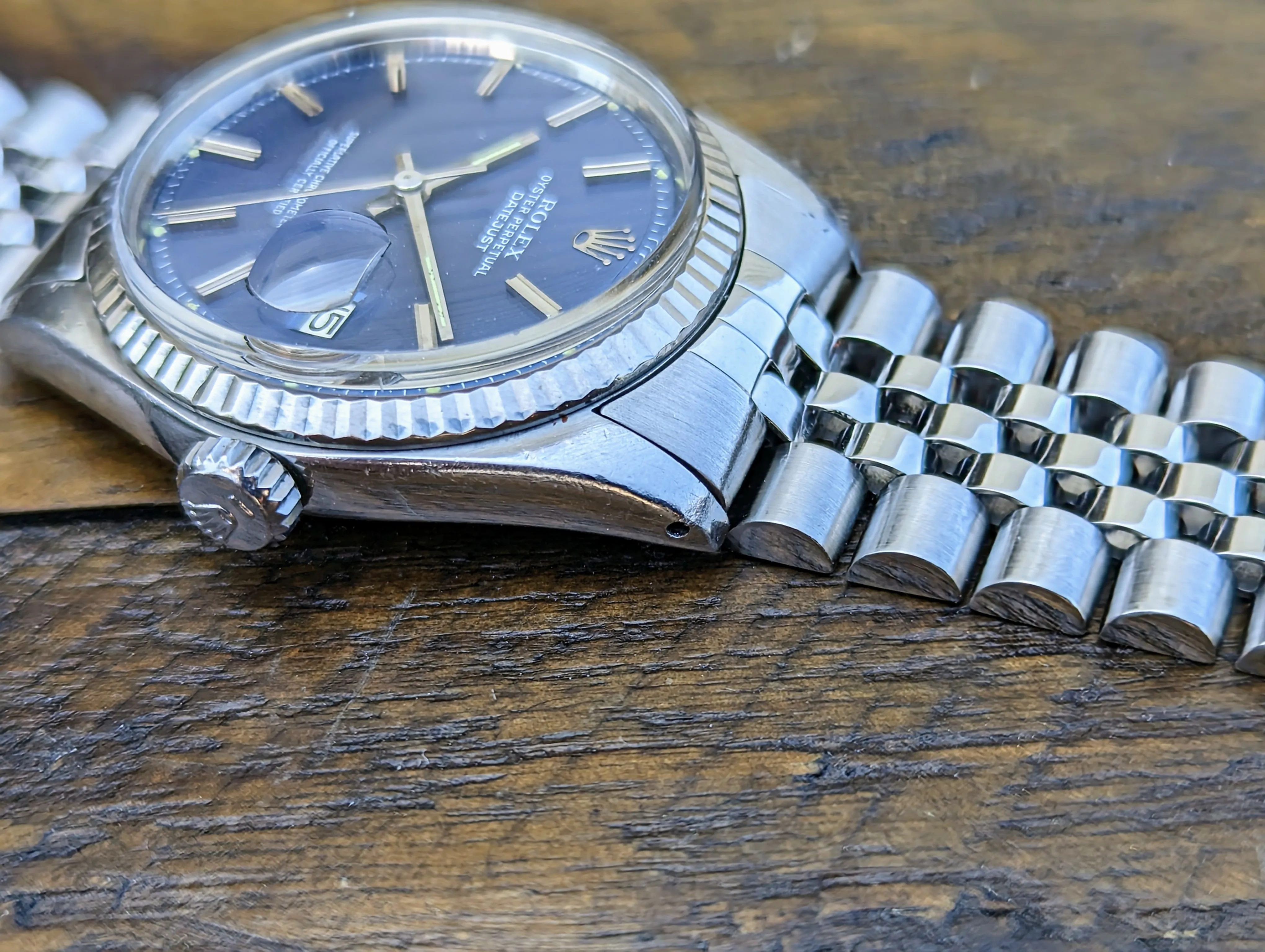 Rolex Datejust 1601 - Blue dial