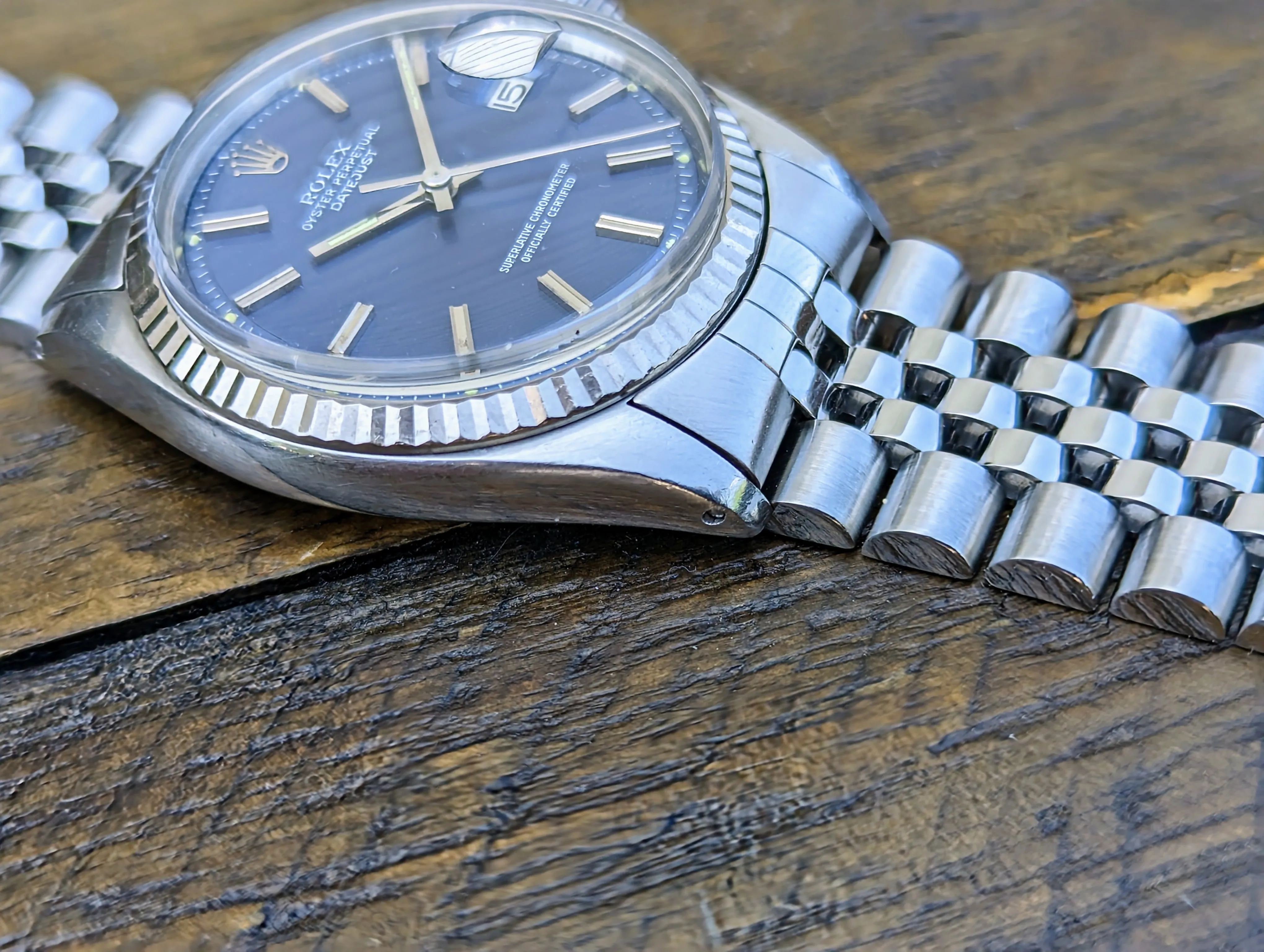 Rolex Datejust 1601 - Blue dial