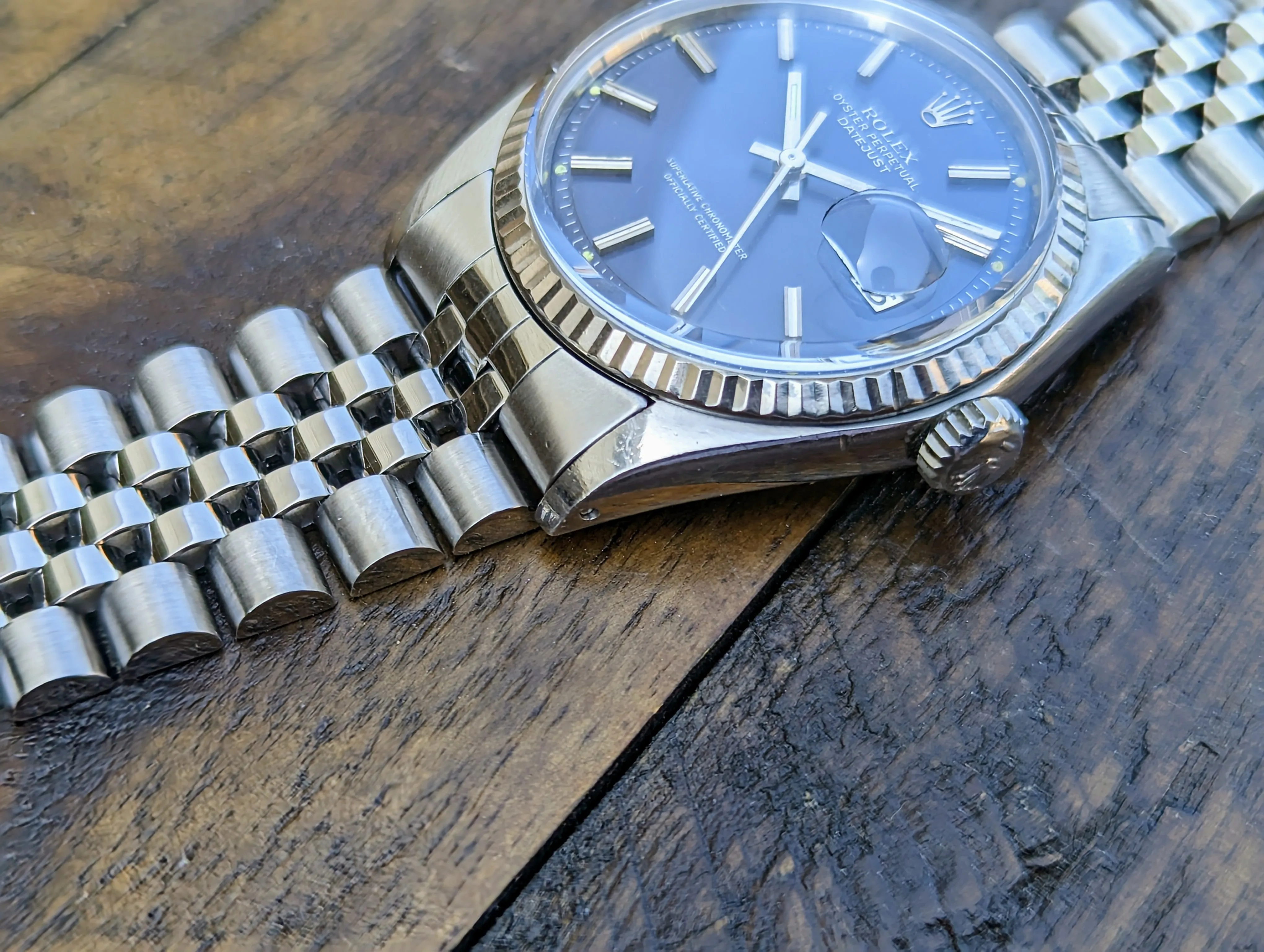 Rolex Datejust 1601 - Blue dial