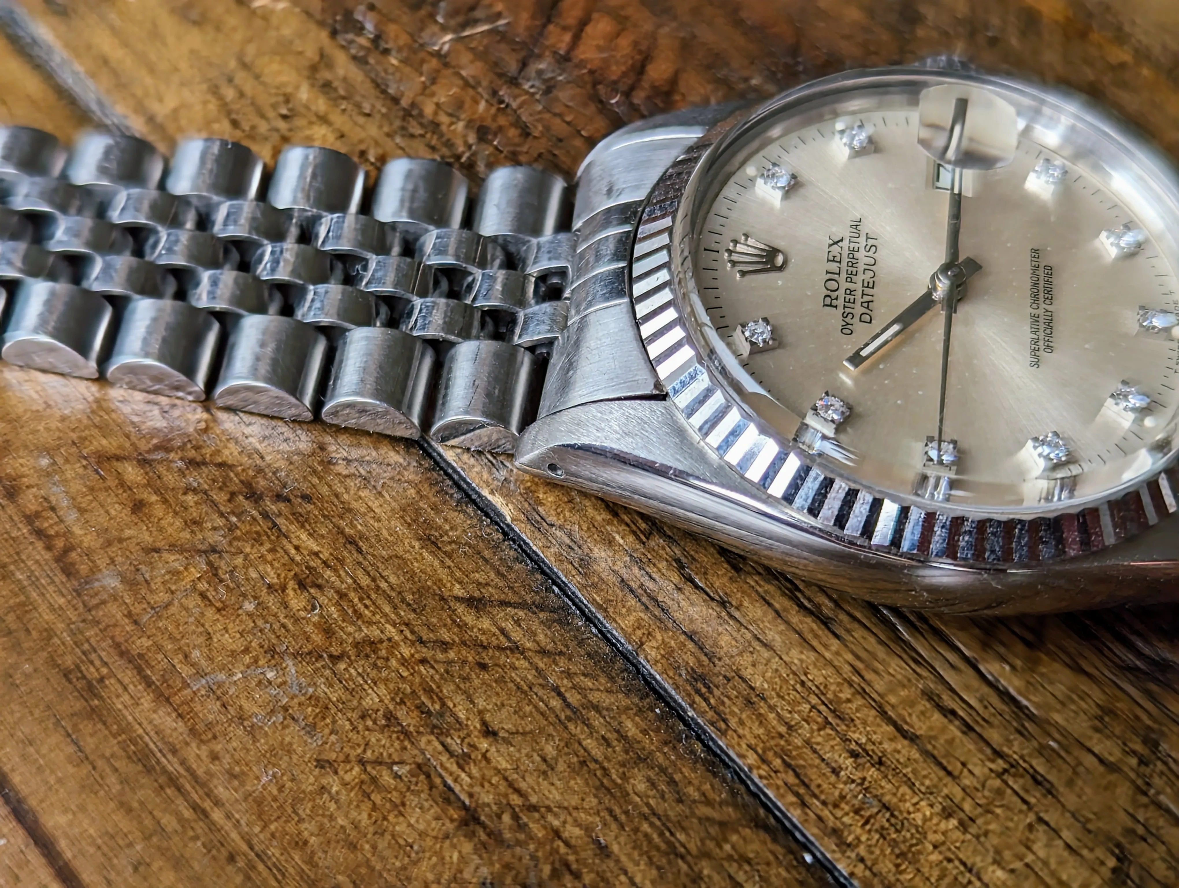 Rolex Datejust 16014 Diamond - Box & Papers