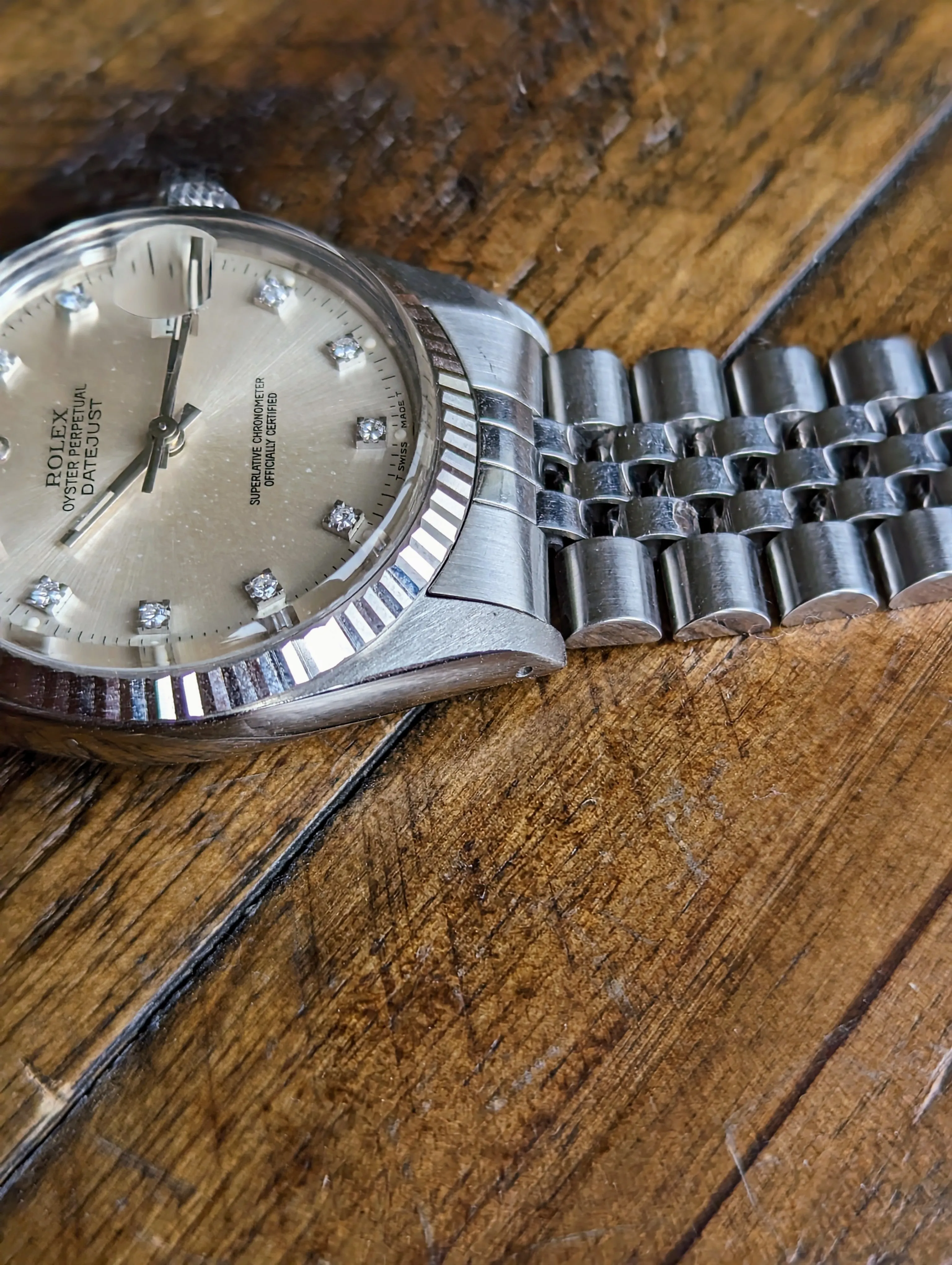 Rolex Datejust 16014 Diamond - Box & Papers