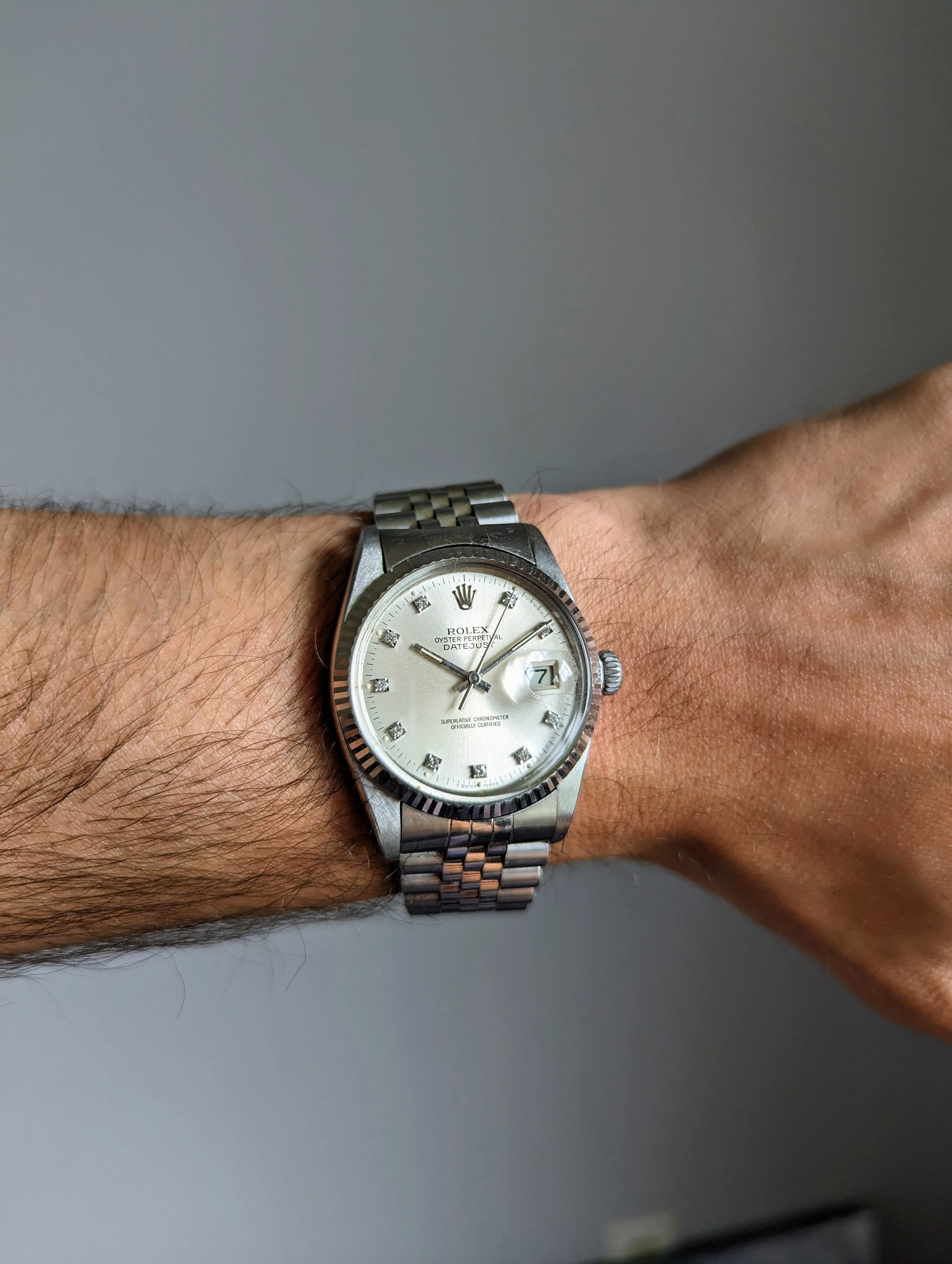 Rolex Datejust 16014 Diamond - Box & Papers