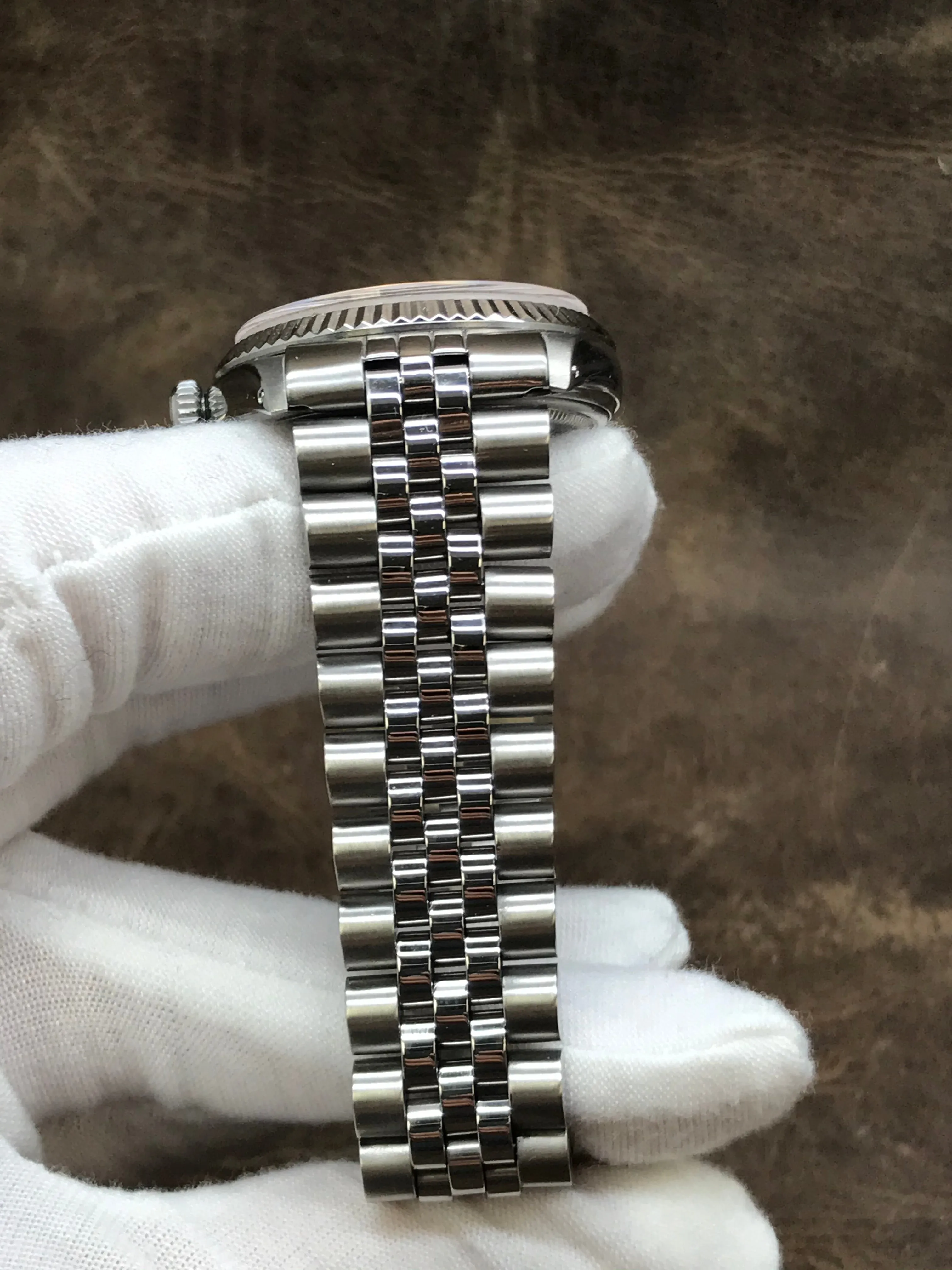 Rolex Datejust 36mm 1603 Silver Dial Automatic Watch