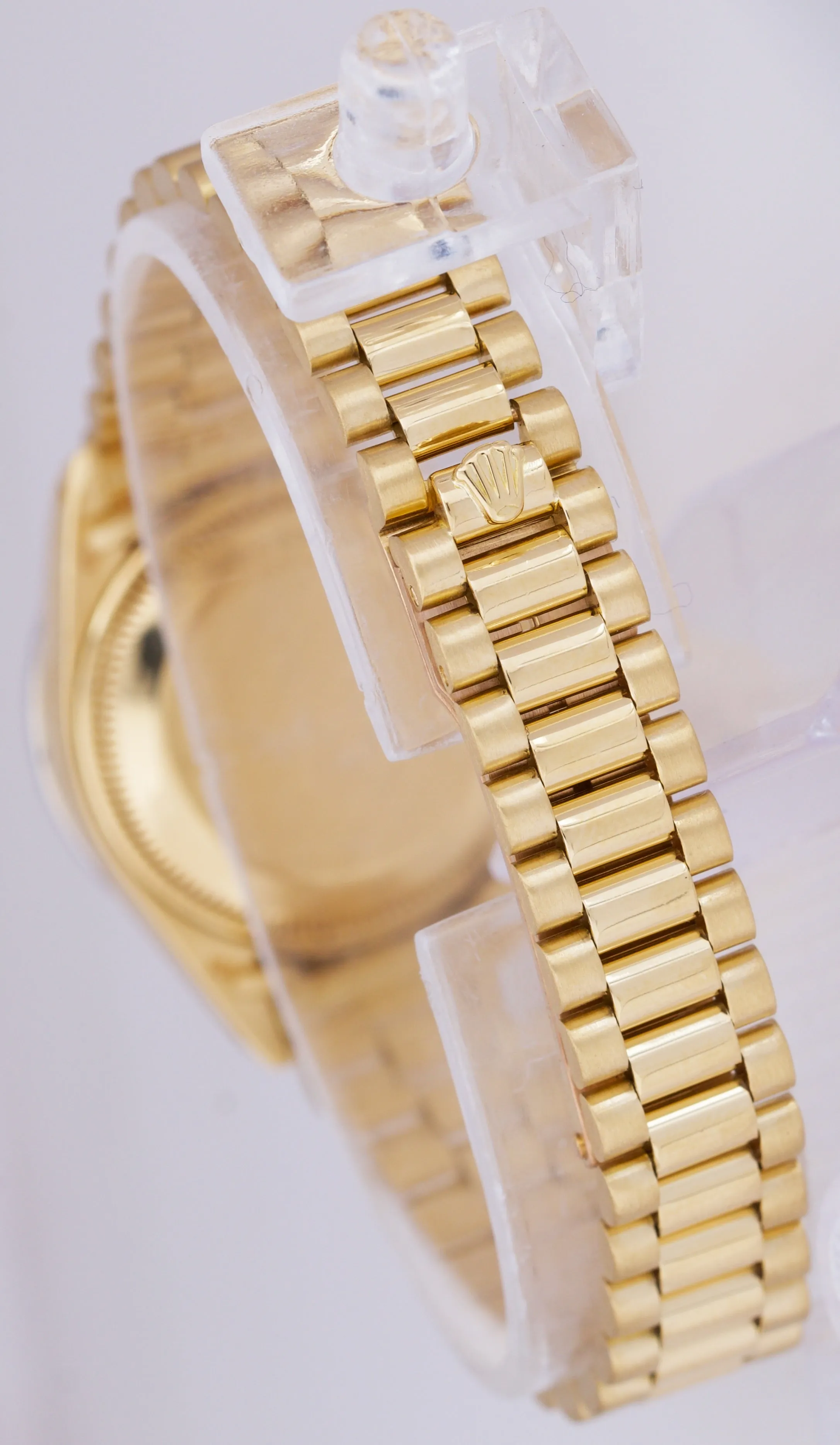 Rolex DateJust President 6917 DIAMOND BEZEL 18K Yellow Gold 26mm Watch 69178