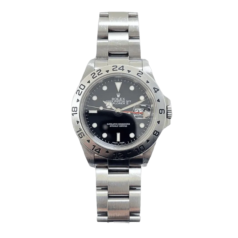 Rolex Explorer II 16570 Black Dial