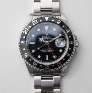 Rolex GMT Master II Black 16710