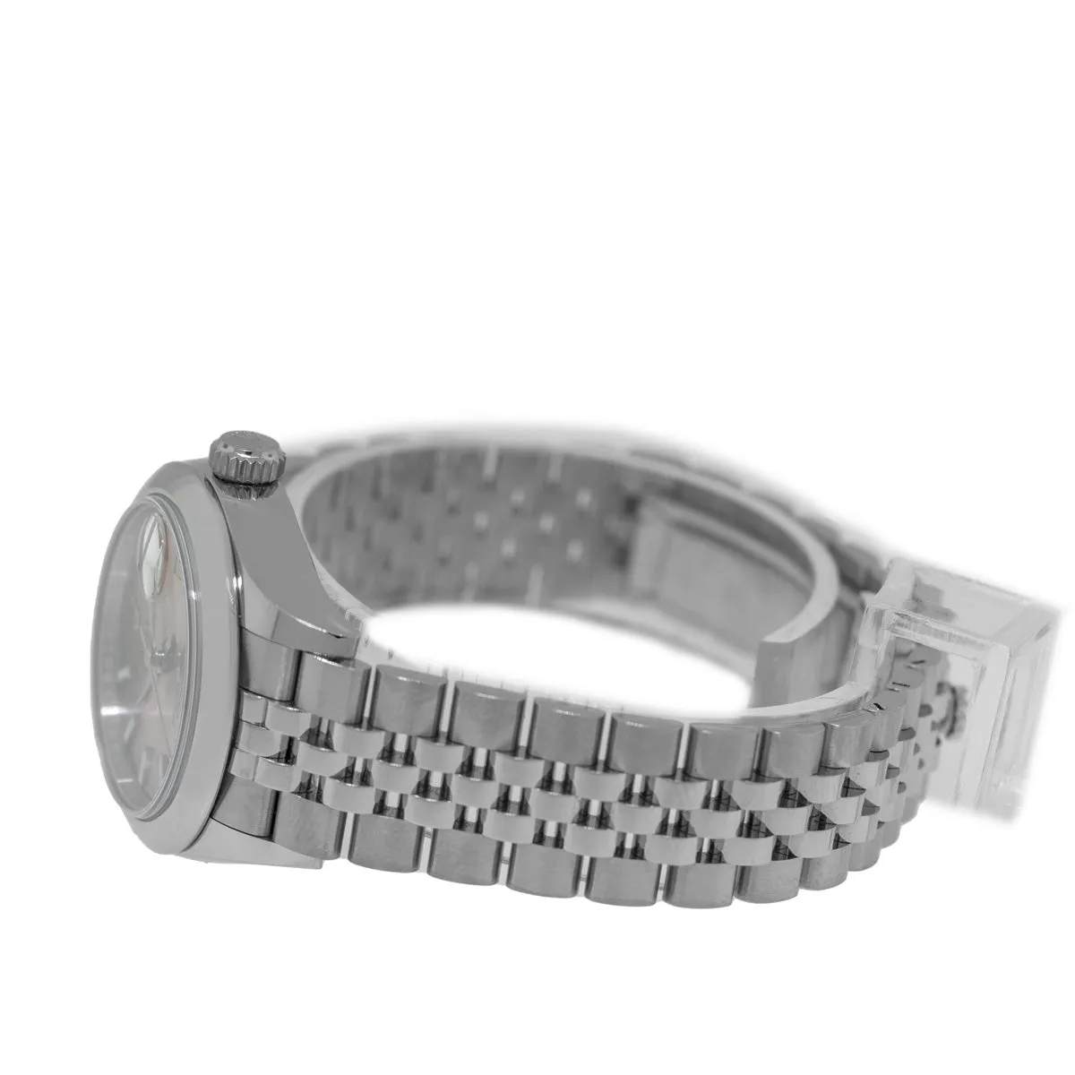 Rolex Lady-Datejust 28mm Stainless Steel Pink Index Dial & Smooth Bezel 279160