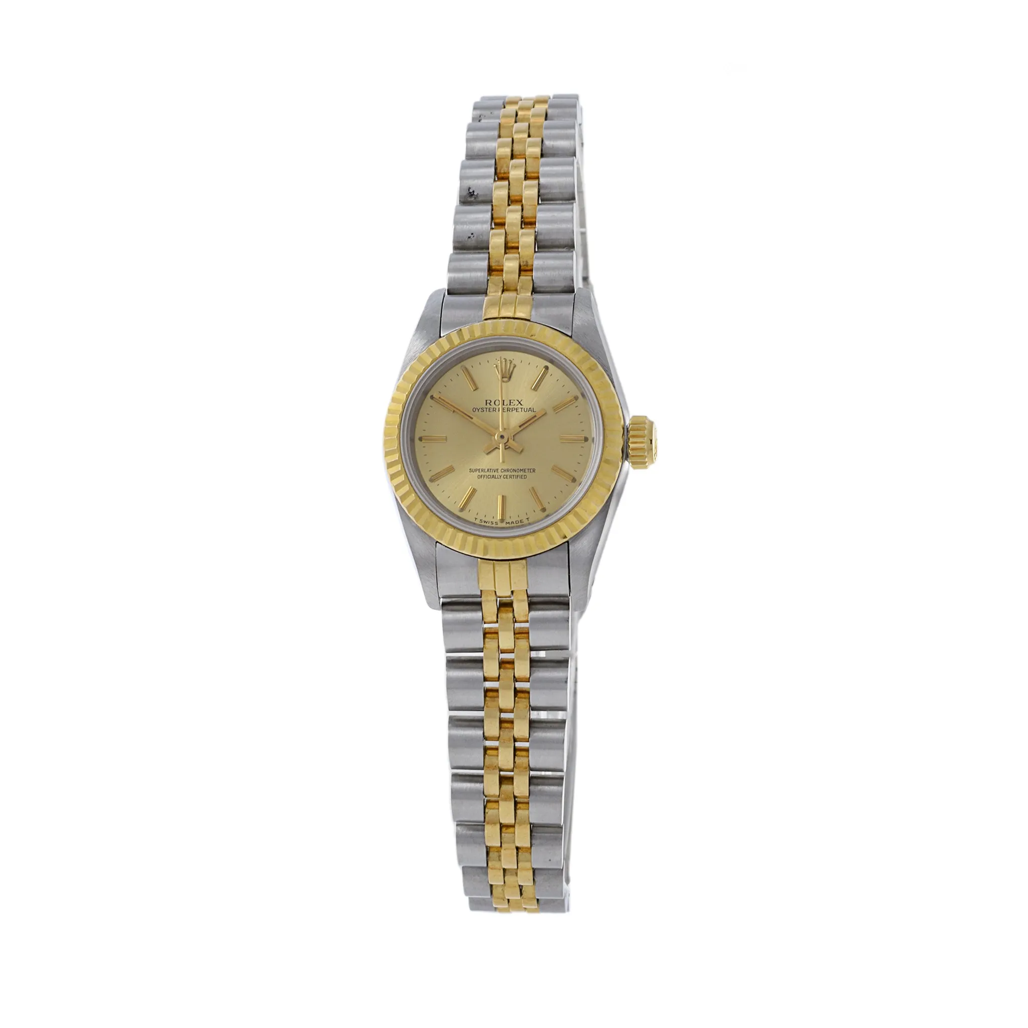 Rolex Lady Oyster Perpetual Reference 67193 Two Tone
