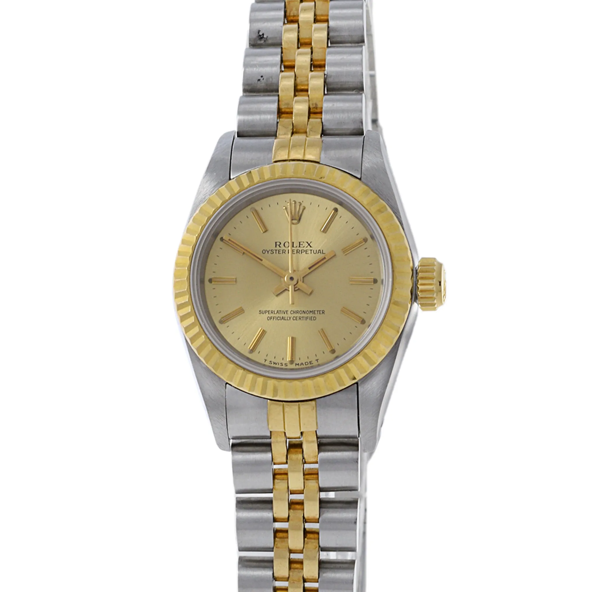 Rolex Lady Oyster Perpetual Reference 67193 Two Tone