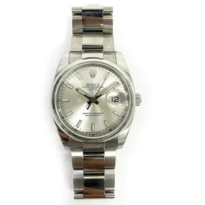 Rolex Oyster Perpetual Date 15200 Silver Dial Jul 2007