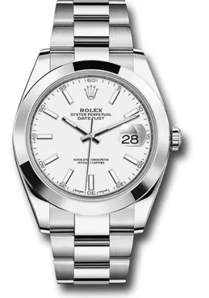 Rolex Steel Datejust 41 Watch 126300 wio