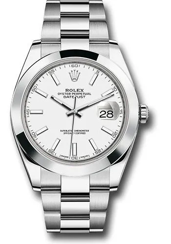 Rolex Steel Datejust 41 Watch 126300 wio