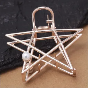 Rosegold Star clutcher