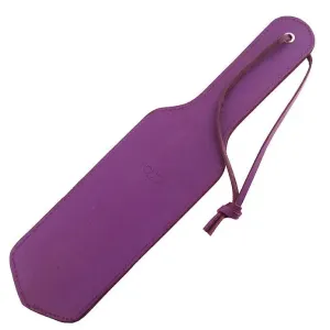 Rouge Garments 13 Inch Purple Double Sided Leather Paddle