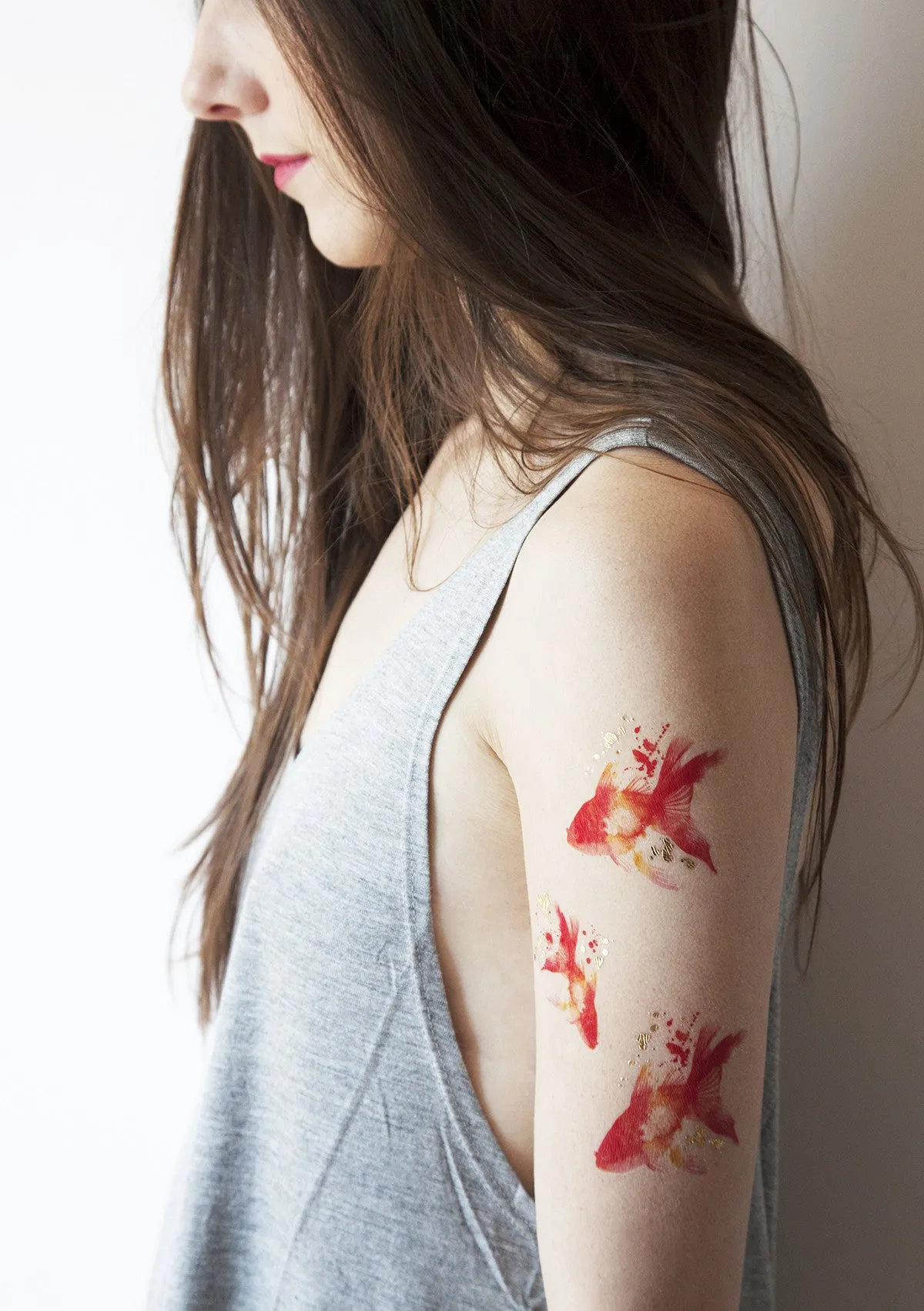 Rouge: Goldfish Temporary Tattoo