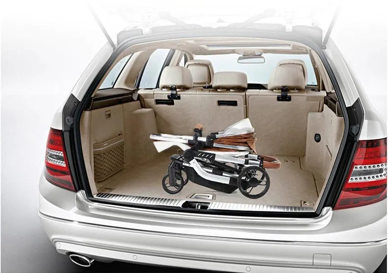 Royal Brown Upgraded Luxury 3-in-1 Baby Stroller & Car Seat