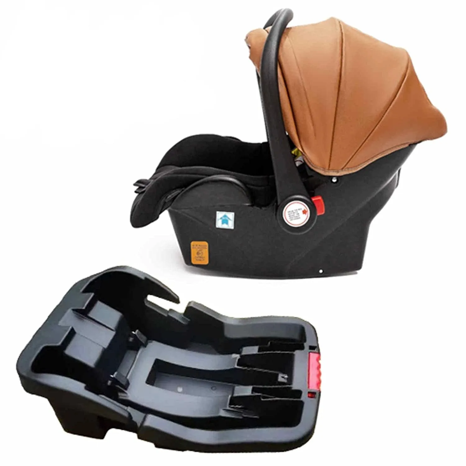 Royal Brown Upgraded Luxury 3-in-1 Baby Stroller & Car Seat