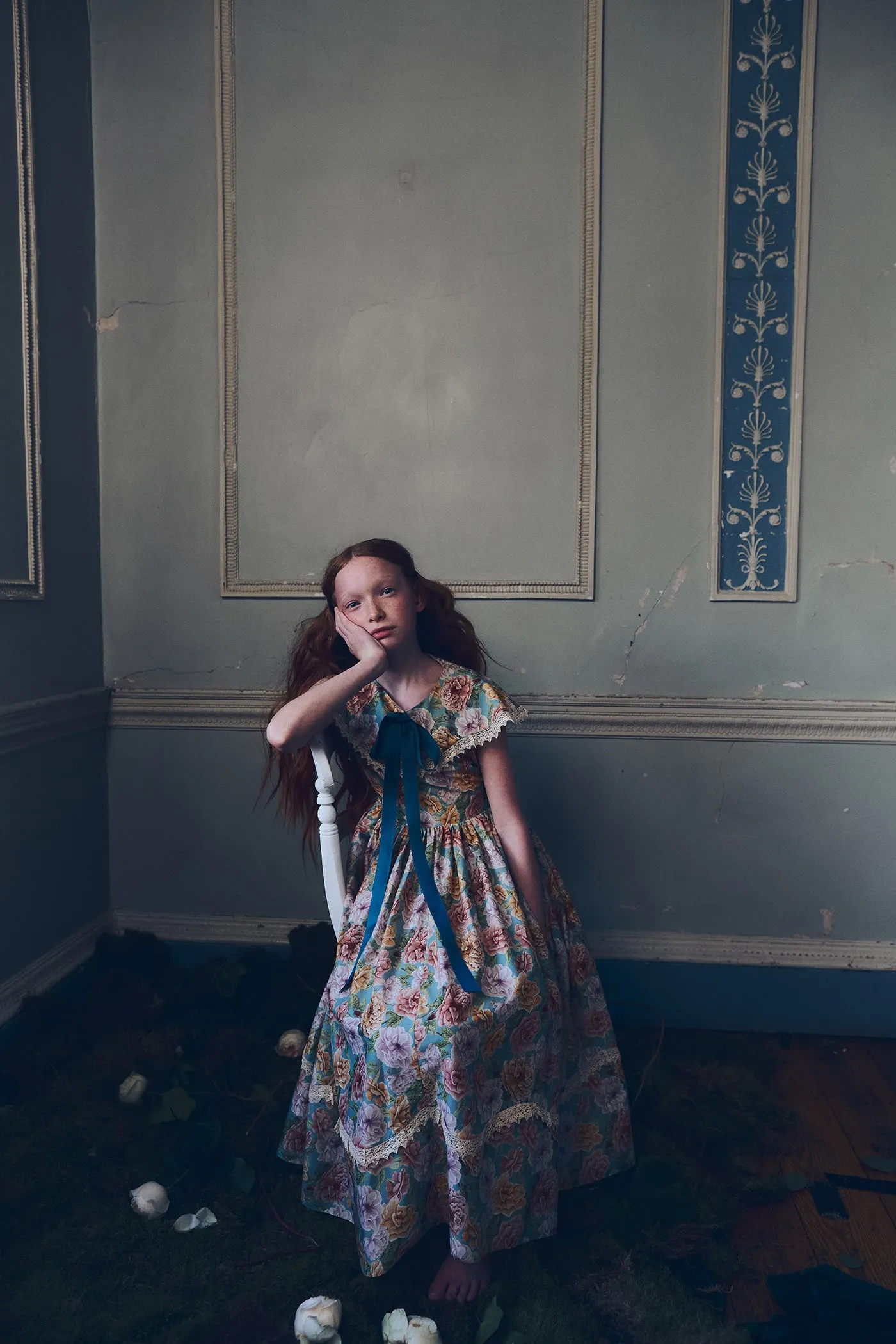 Royal Dress in Liberty English Peonies