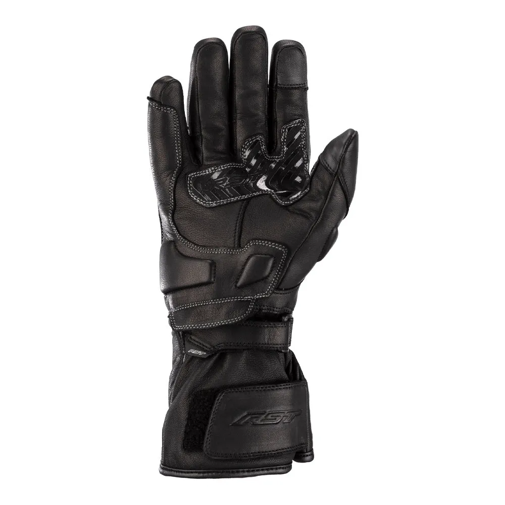 RST STORM 2 CE LEATHER WP GLOVE [BLACK]