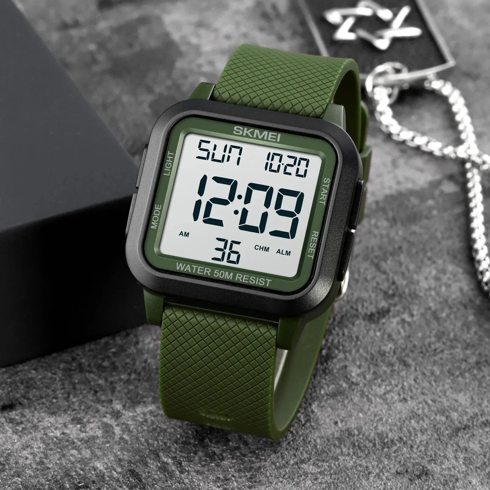 Rugged Men's Outdoor Sport Watch