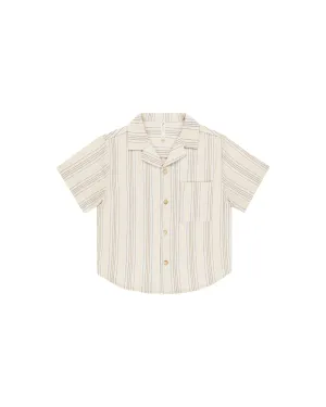 RYLEE   CRU Lapel Collar Shirt || Summer Stripe
