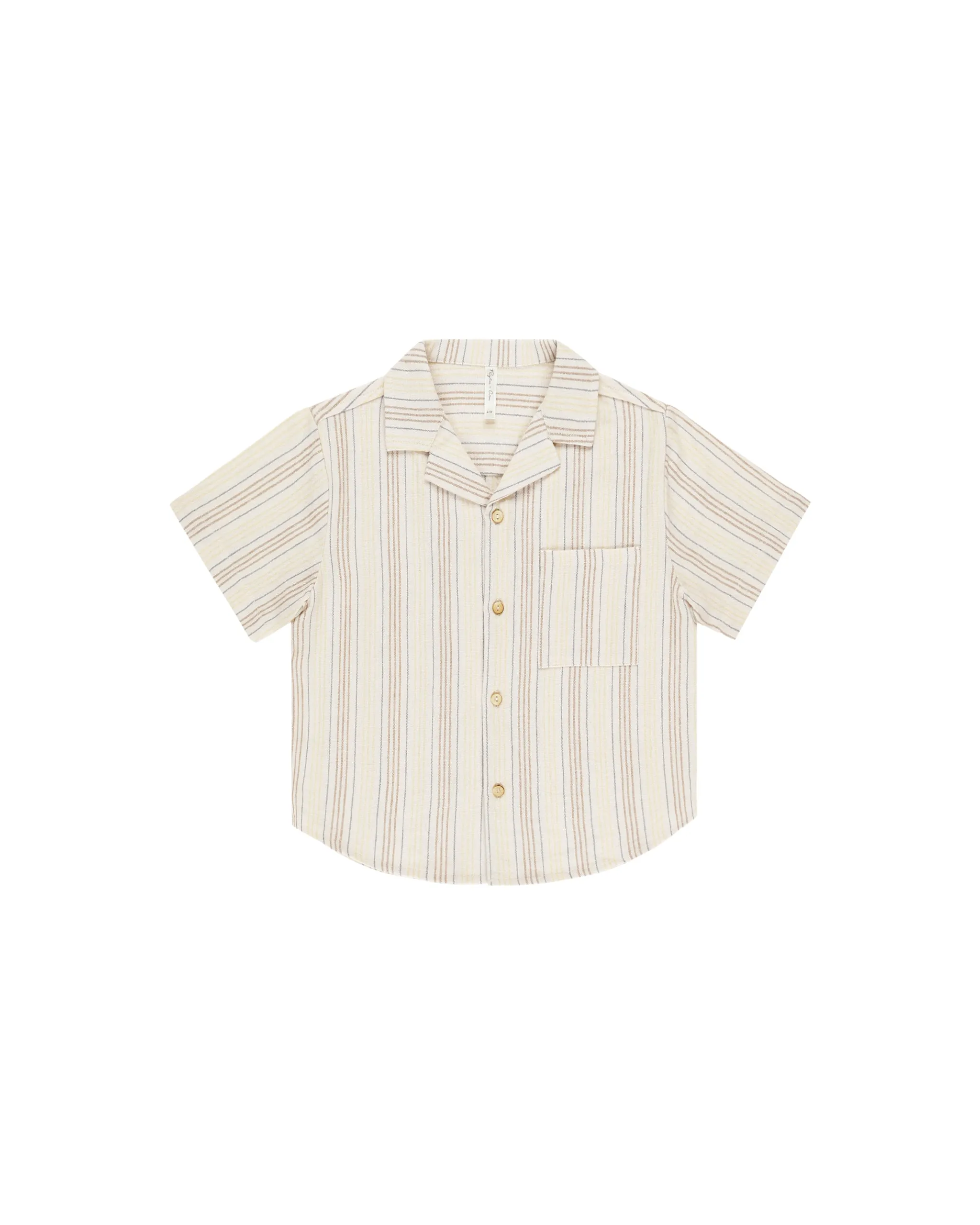 RYLEE   CRU Lapel Collar Shirt || Summer Stripe