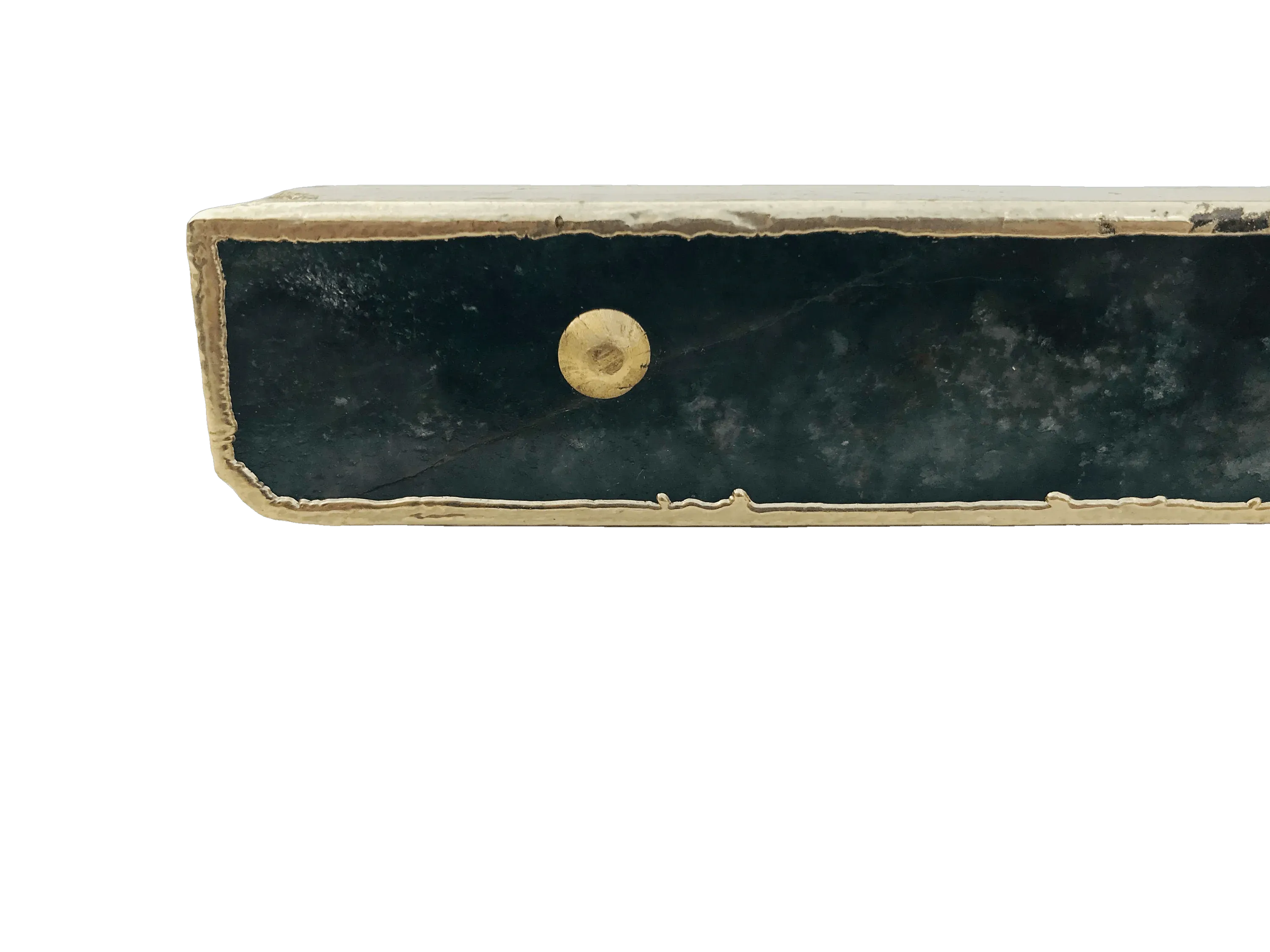 Sage Green Agate Cabinet Door Pull Handle - Set of 4