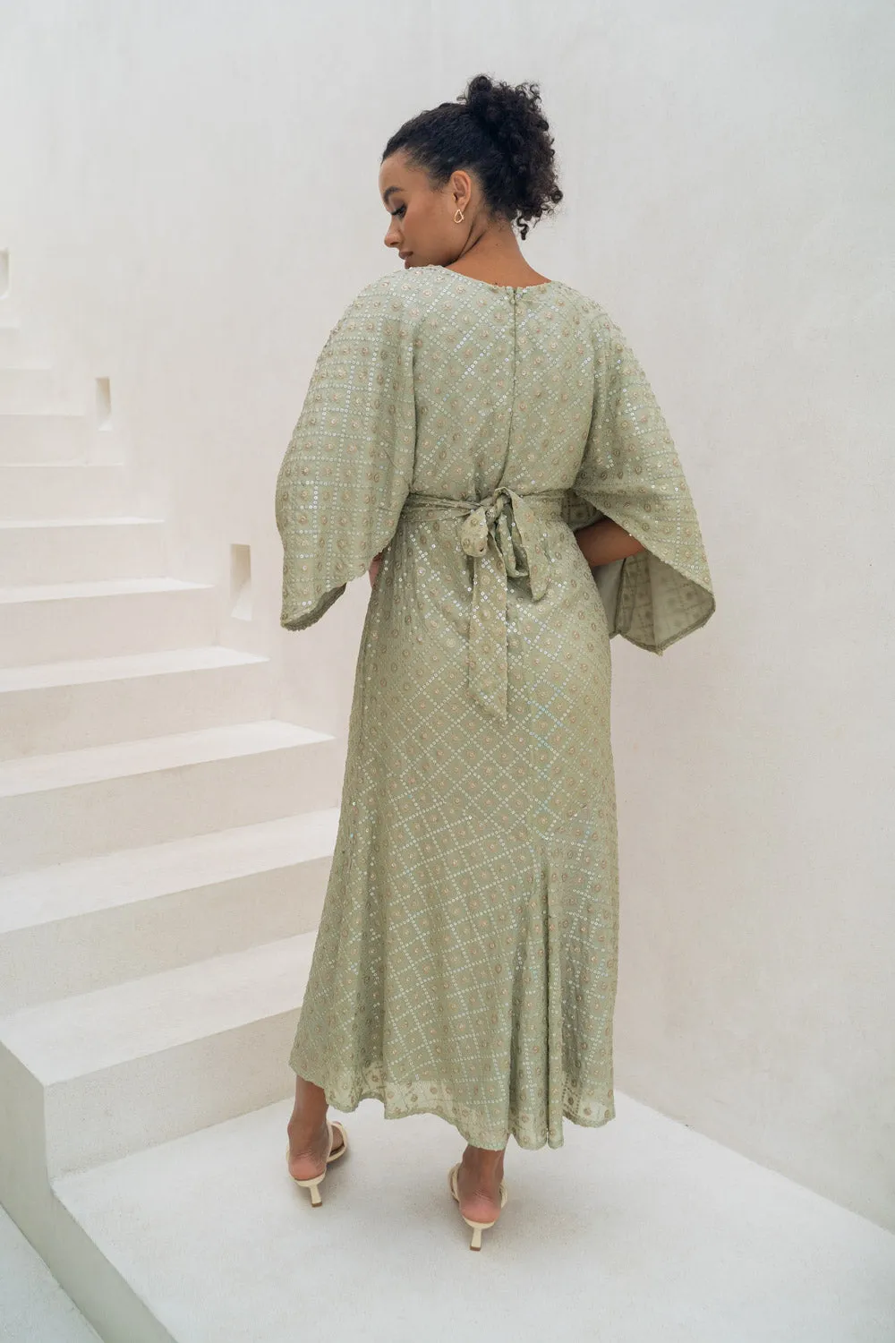 Sage Starlight Dress