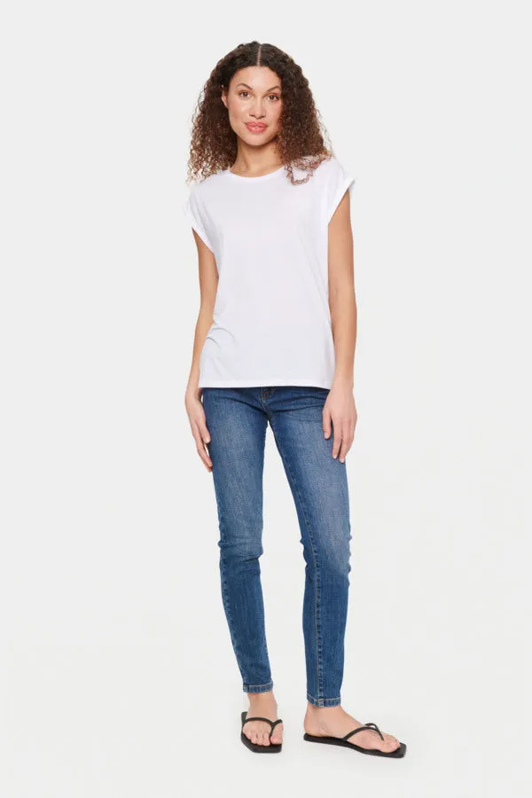 Saint Tropez Adelia T-Shirt - White