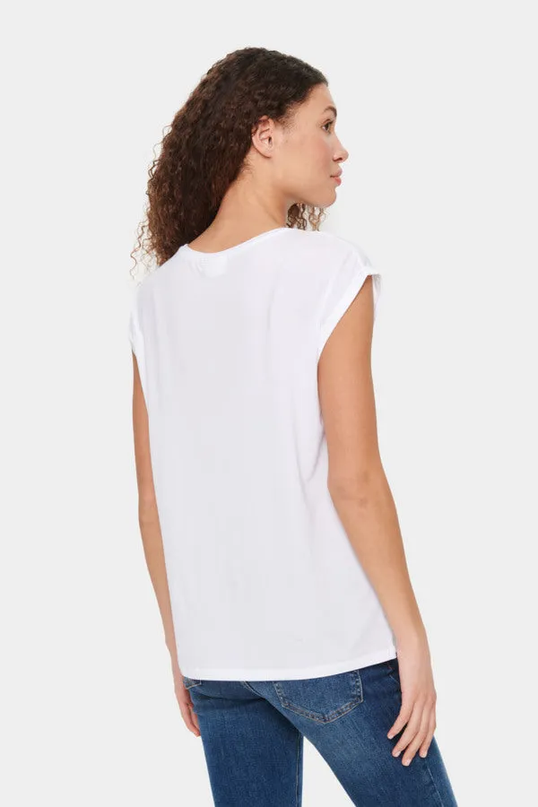 Saint Tropez Adelia T-Shirt - White